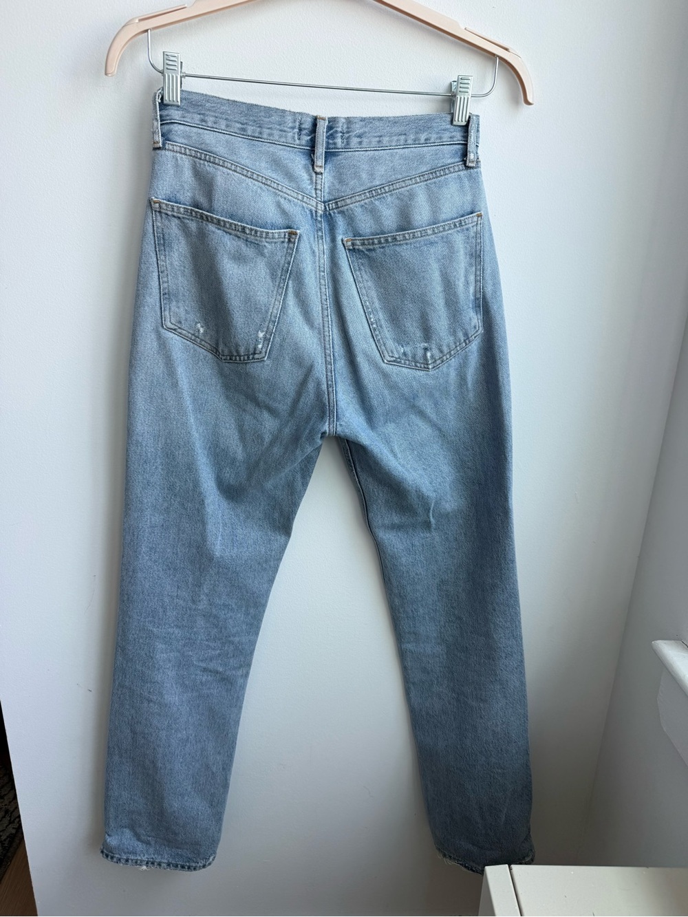 AGOLDE Lana women’s Light Blue Straight-Leg Jeans - Picture 5 of 5